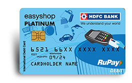 EasyShop Rupay NRO Debit Card